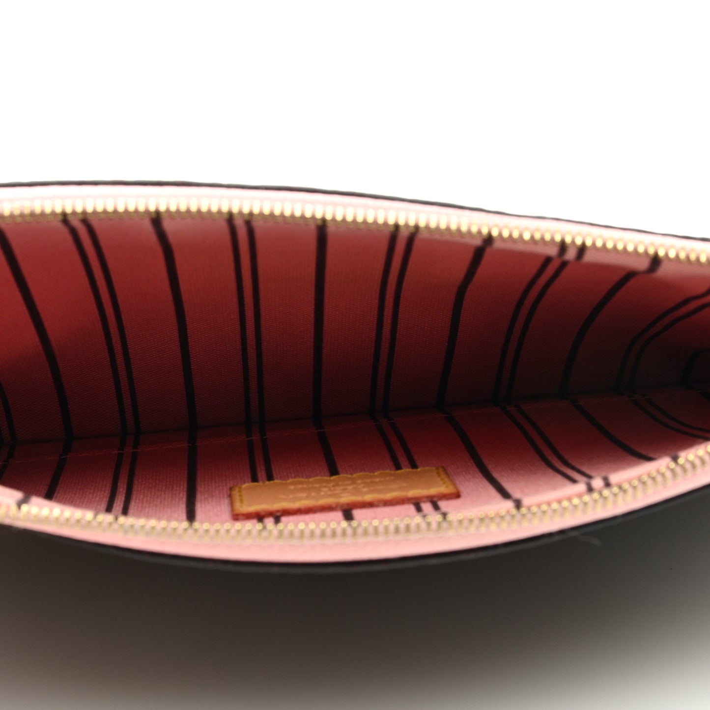 Monogram Neverfull MM GM Pochette Rose Ballerine