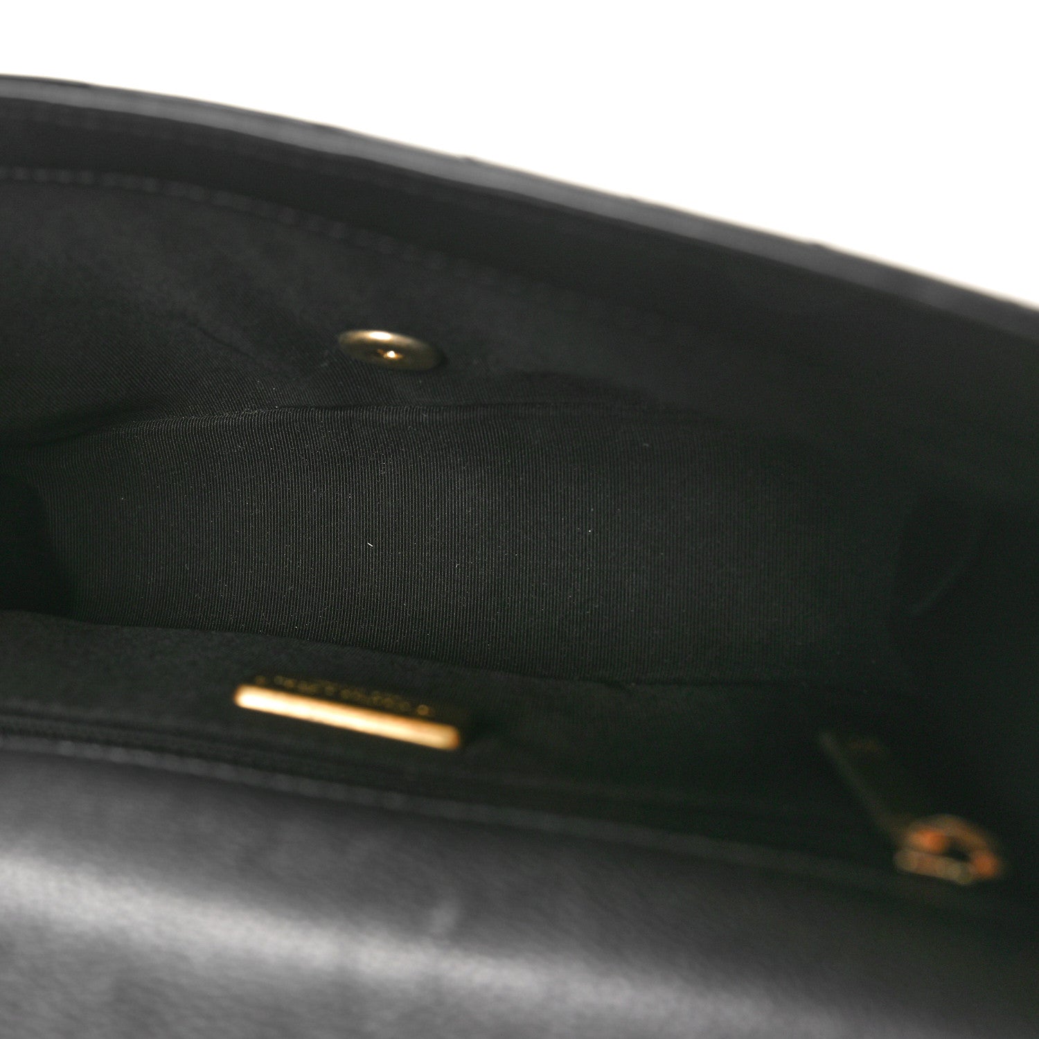 Chanel Calfskin Chevron Quilted Mini Rock The Corner Flap Black 5 of 9