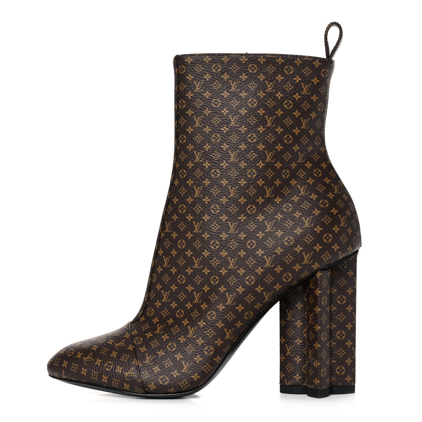Nano Monogram Silhouette Ankle Boots 36