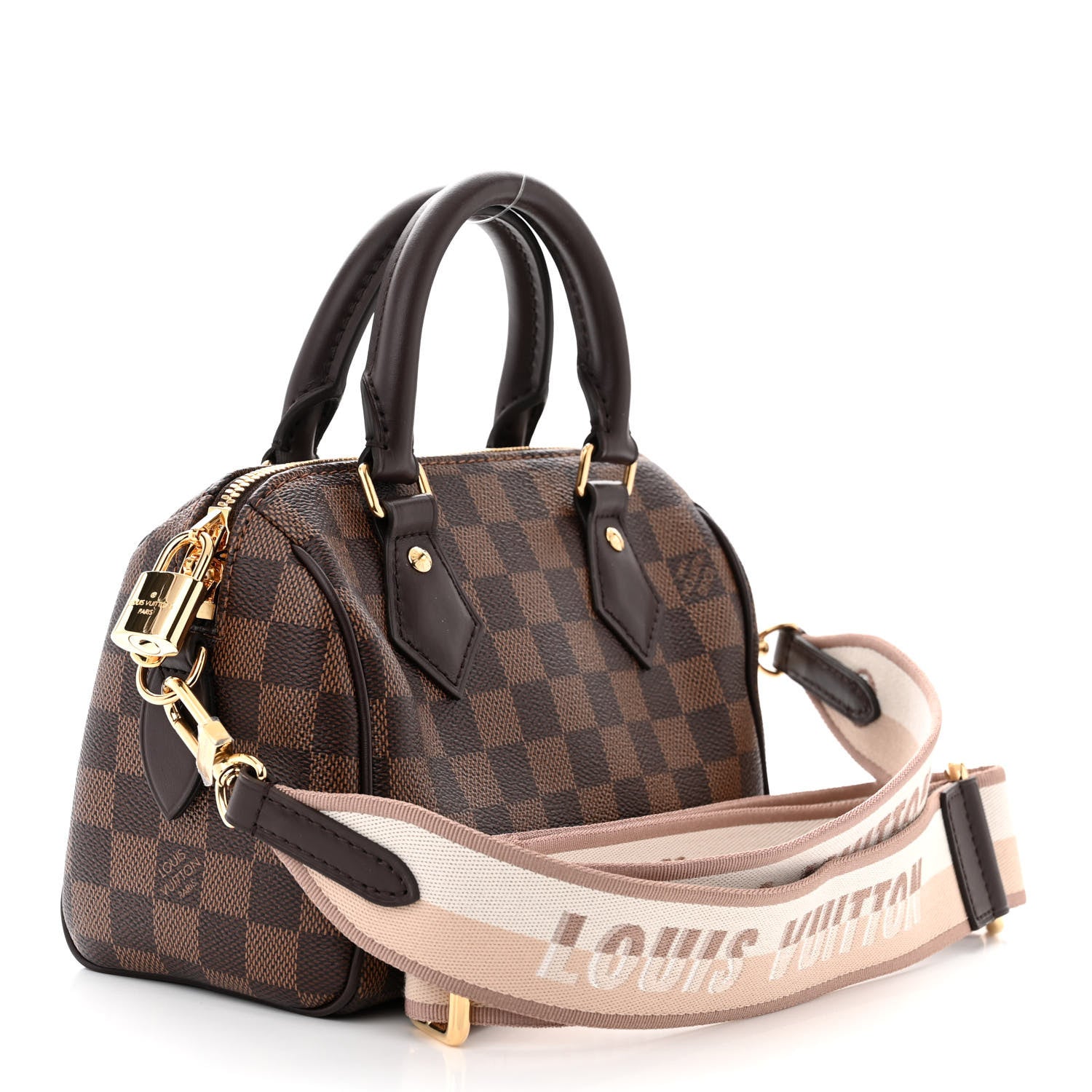 Louis Vuitton Damier Ebene Speedy Bandouliere 20 3 of 9