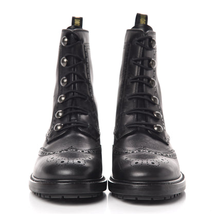 Christian Dior Calfskin Diorunit Low Boot 37 Black 2 of 8