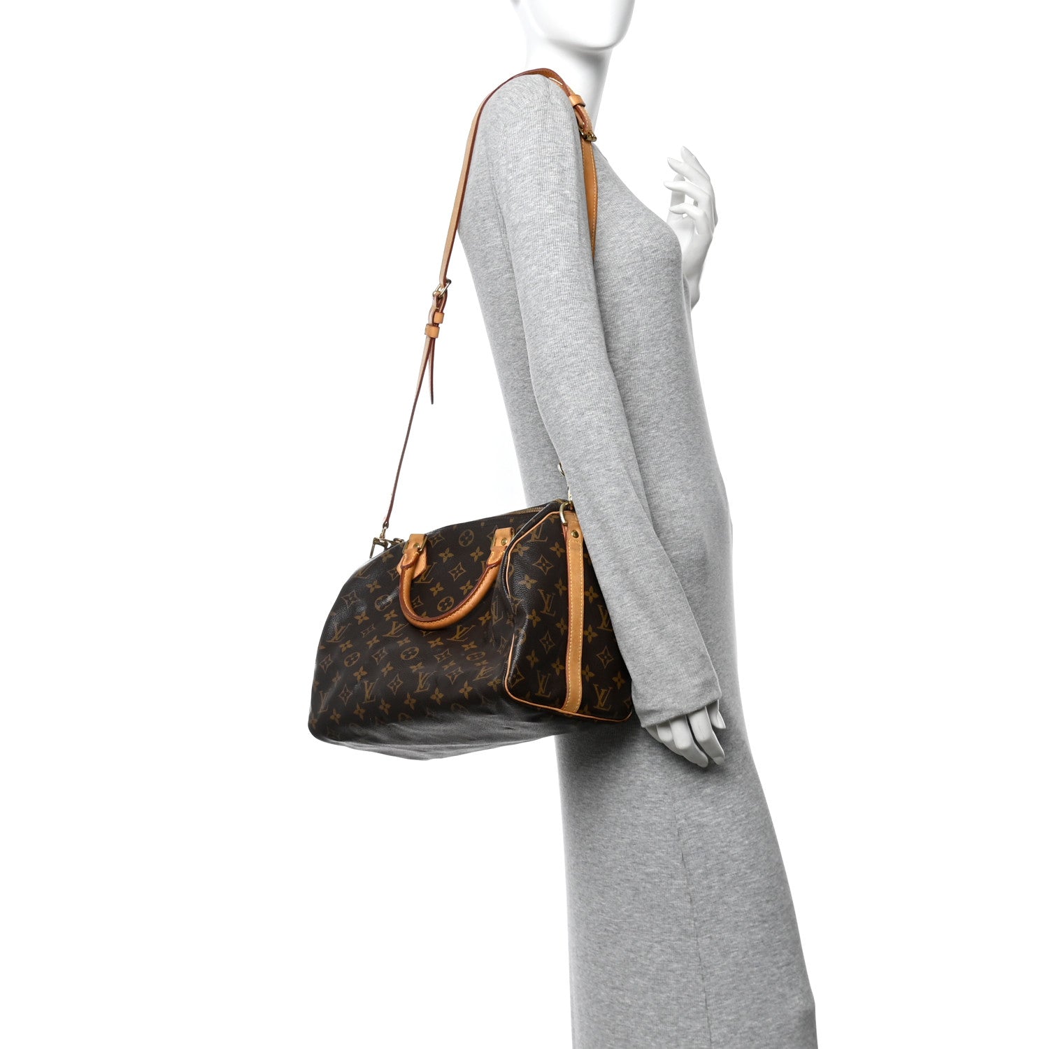 Louis Vuitton Monogram Speedy Bandouliere 30 2 of 16