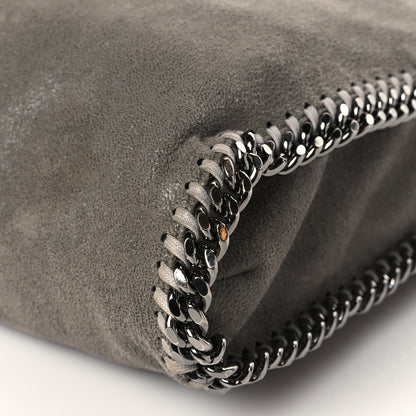 Stella McCartney Shaggy Deer Small Falabella Fold Over Tote Light Grey 9 of 9