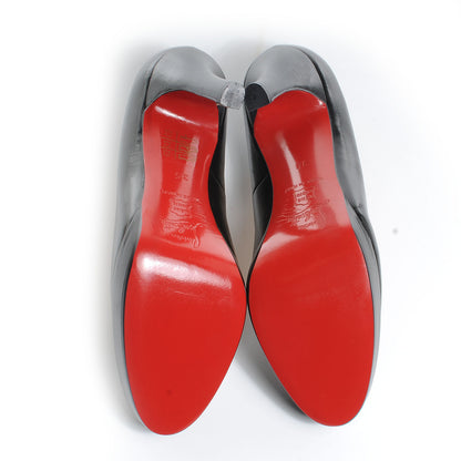 Christian Louboutin Calfskin Bruges 120 Pumps 35 Black 5 of 6