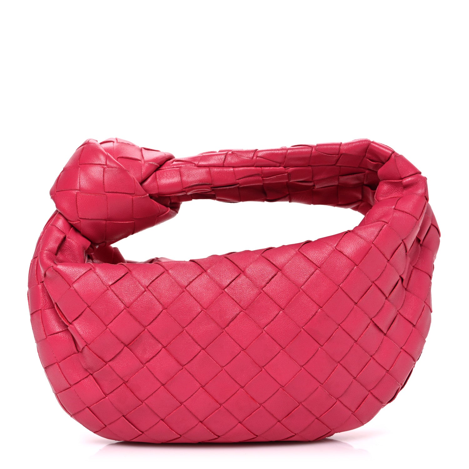 Bottega Veneta Nappa Intrecciato Mini Jodie Cranberry 1 of 11