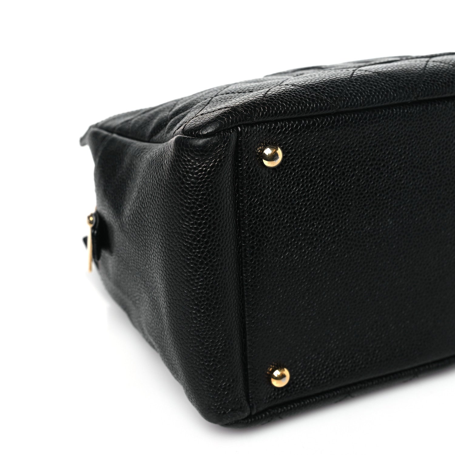 Chanel Caviar Quilted Petit Timeless Tote PTT Black 9 of 10