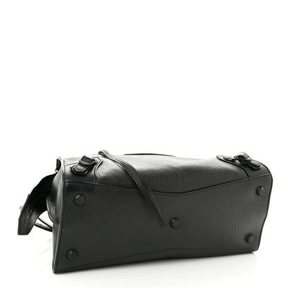 Balenciaga Grained Calfskin Neo Classic Black Hardware S City Black 4 of 10