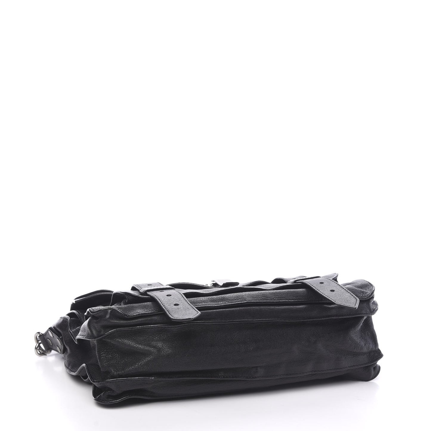 Lambskin Medium PS1 Satchel Black