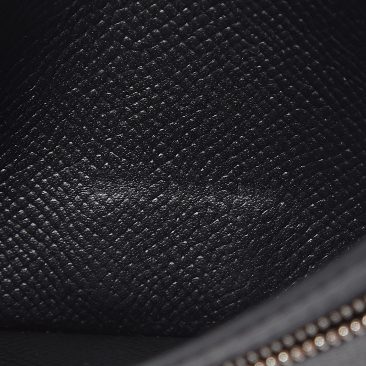 Hermes Epsom Bearn Gusset Wallet Black 7 of 8