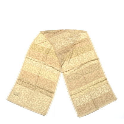 Loewe Wool Silk Cashmere Anagram Scarf Multicolor 2 of 3