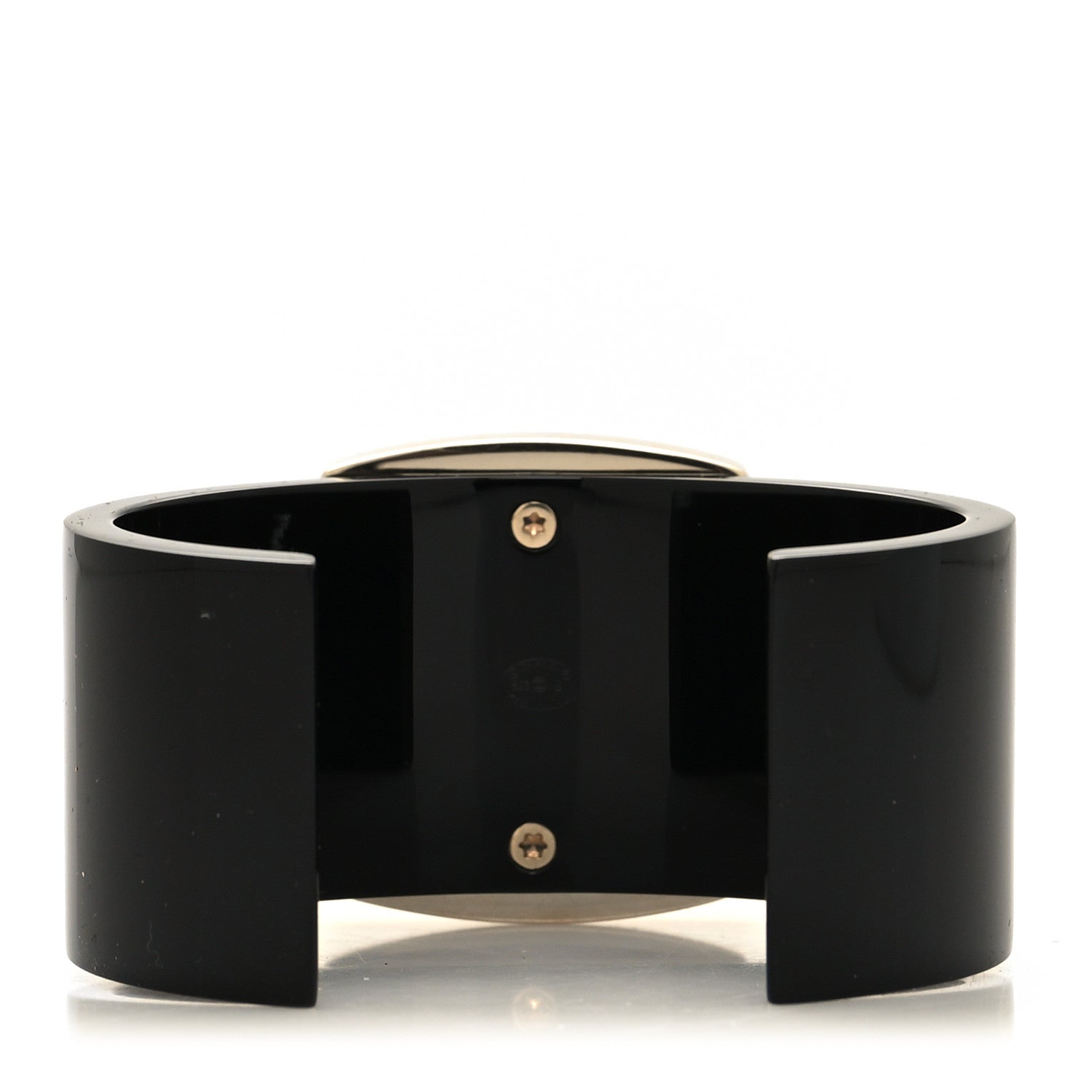 Chanel Resin Pearl Enamel CC Cuff Multicolor 3 of 4