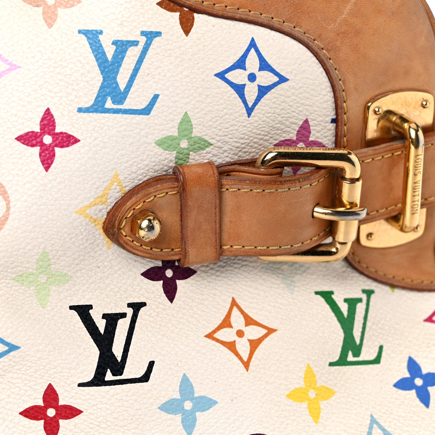 Louis Vuitton Monogram Multicolor Claudia White 23 of 39