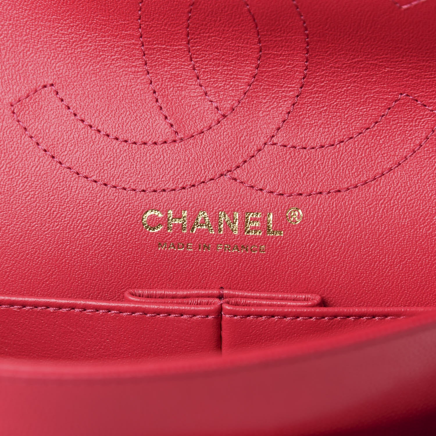 Chanel Caviar Chevron Quilted 2.55 Reissue 226 Flap Fuchsia 7 of 12