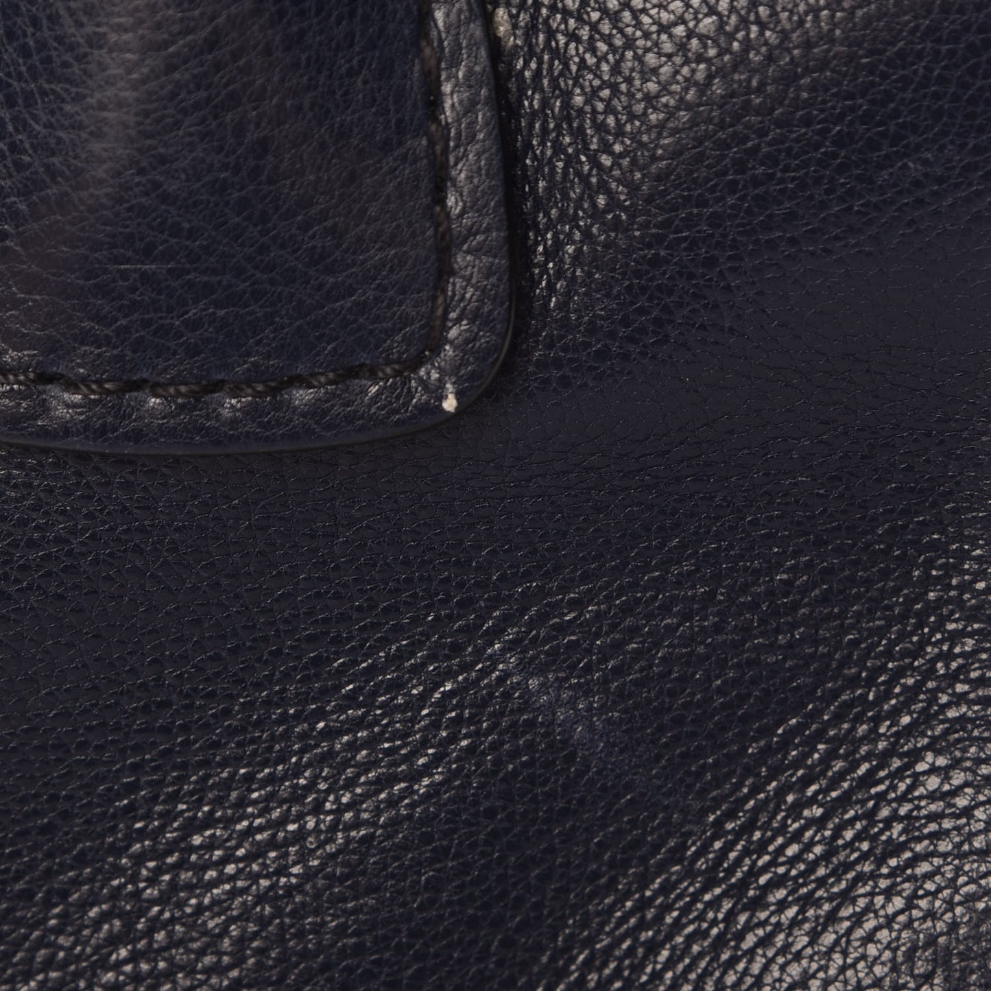 Glace Calf Small Twin Pocket Tote Baltico