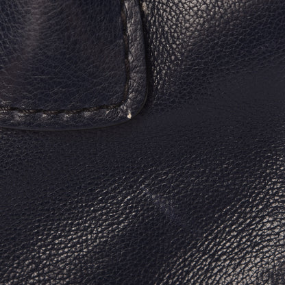 Prada Glace Calf Small Twin Pocket Tote Baltico 10 of 17