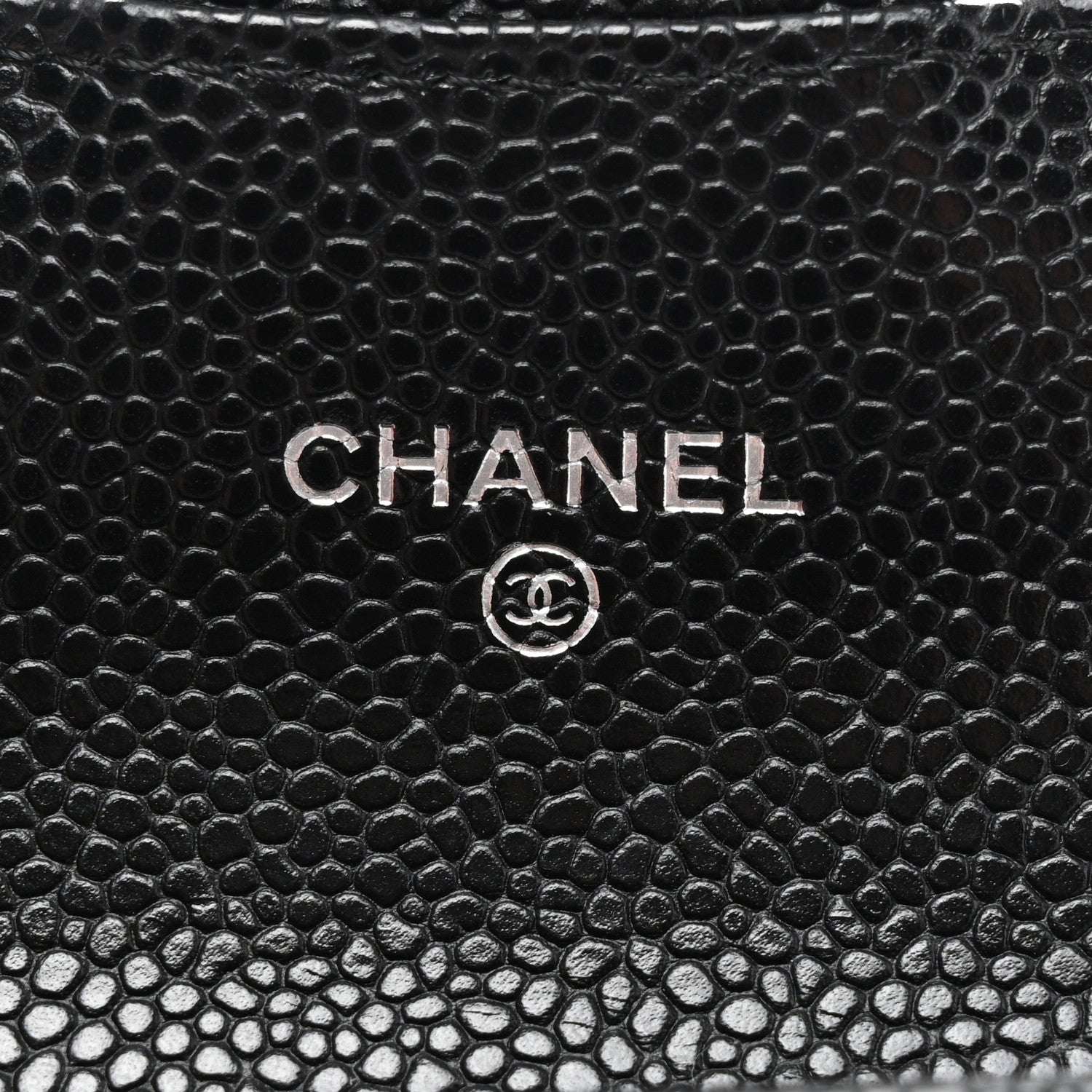 Chanel Caviar Quilted Flap Card Holder Black 6 of 9
