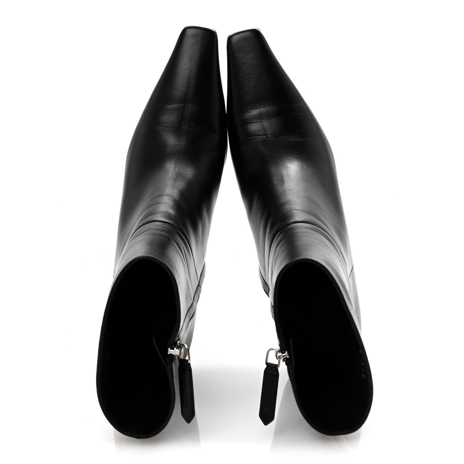 Gucci Nappa Square G Ankle Boots 40.5 Black 2 of 10