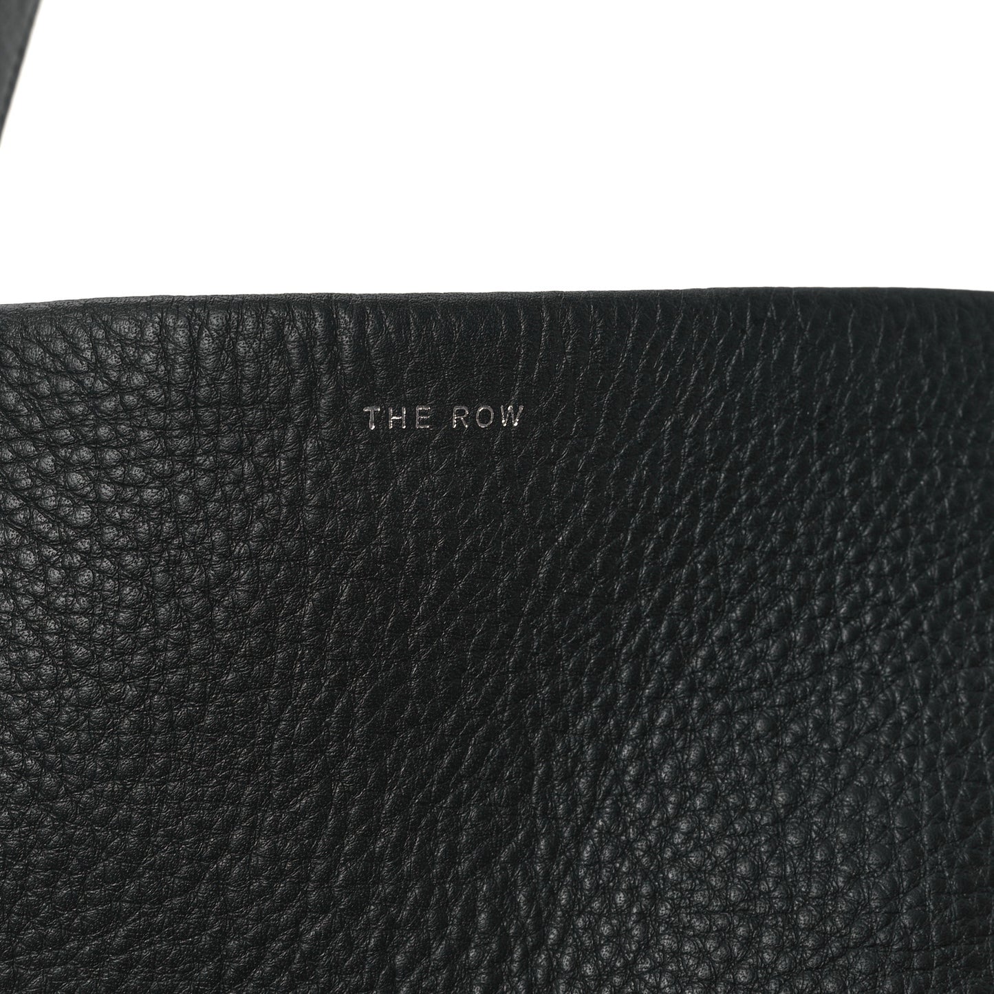 Grained Calfskin Small N/S Park Tote Black