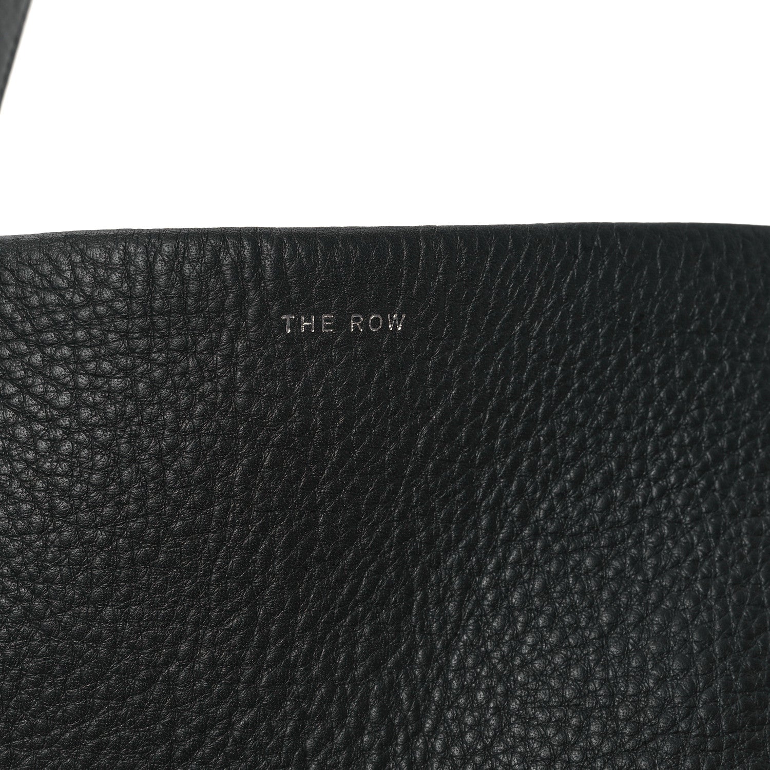 The Row Grained Calfskin Small N/S Park Tote Black 7 of 9