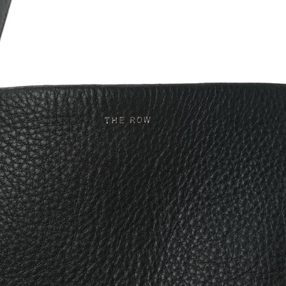 The Row Grained Calfskin Small N/S Park Tote Black 7 of 9