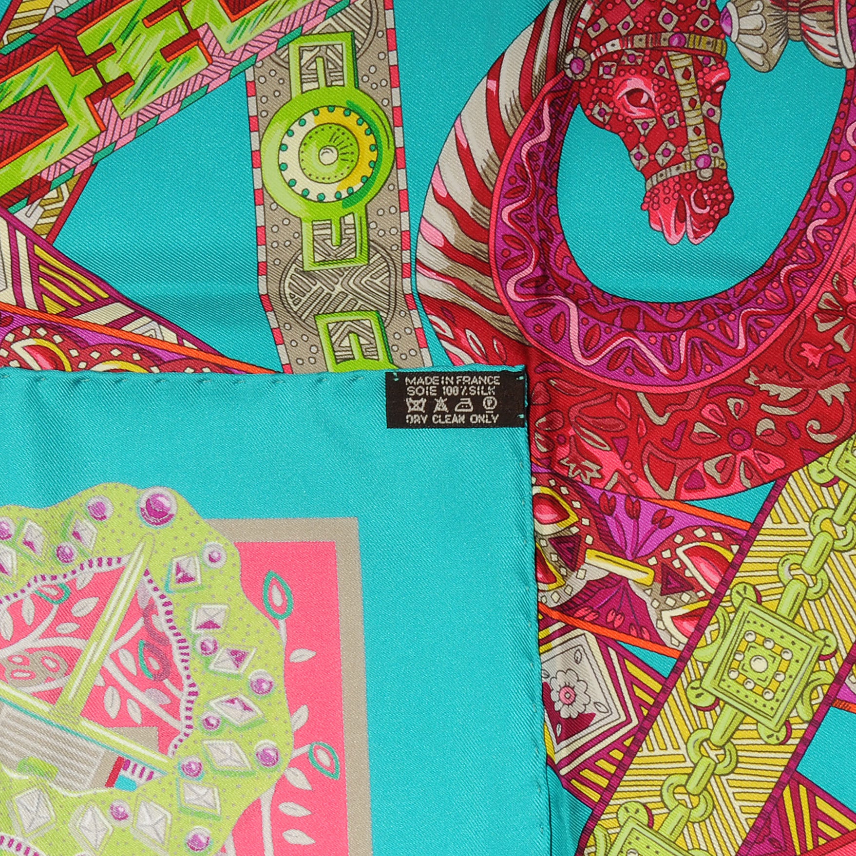 Hermes Silk Le Songe De La Licorne Scarf 90 5 of 5