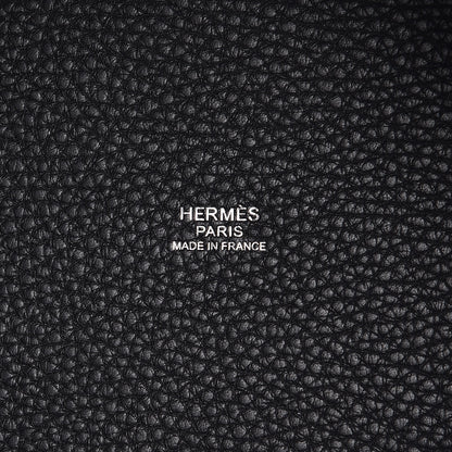 Hermes Taurillon Clemence Picotin Lock 22 MM Black 8 of 10