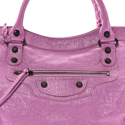 Balenciaga Agneau Classic Hardware City Rose Berlingot 9 of 11