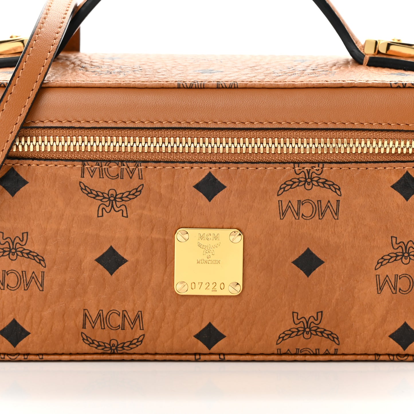 Visetos Vanity Case Cognac