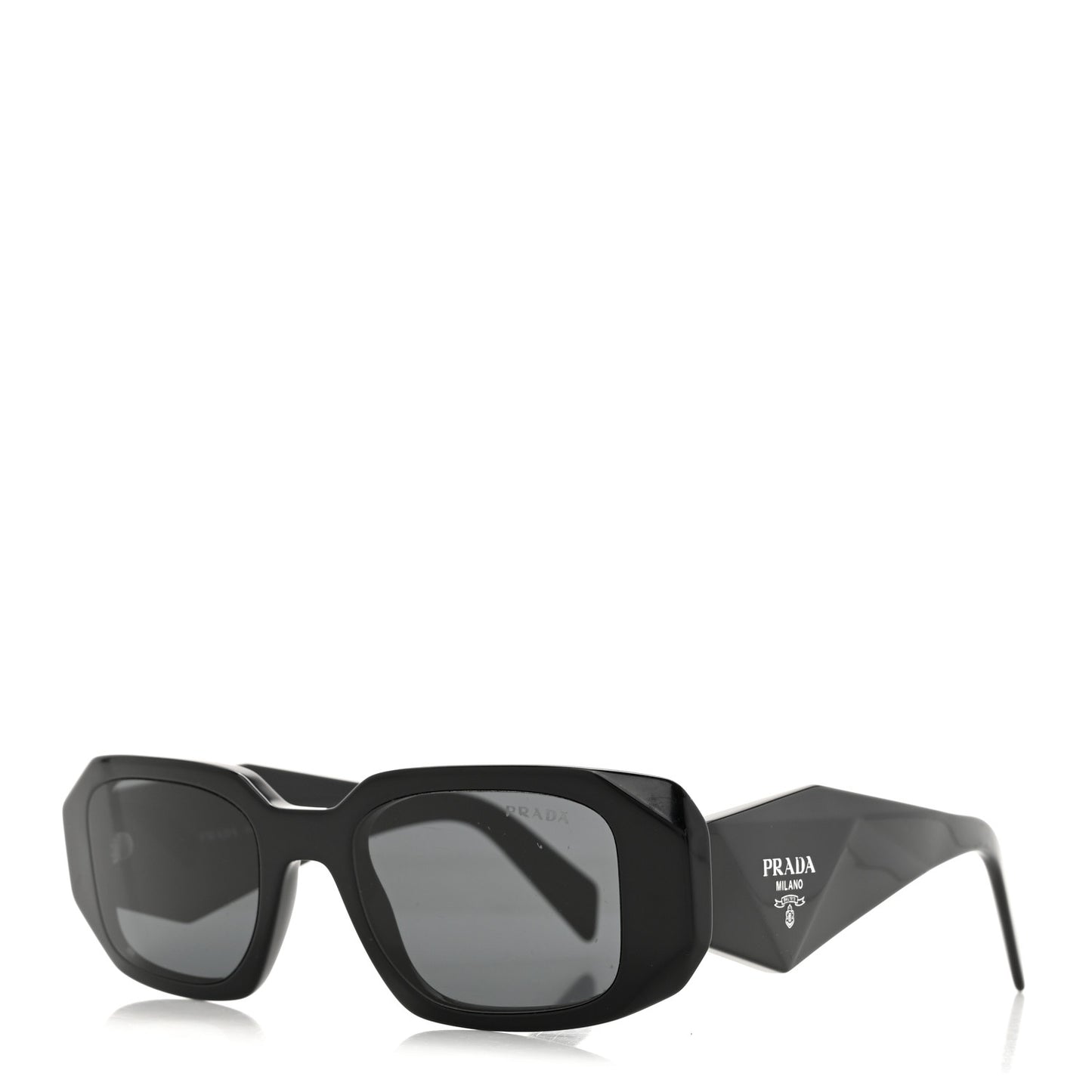 Acetate Symbole Sunglasses SPR 17W Black