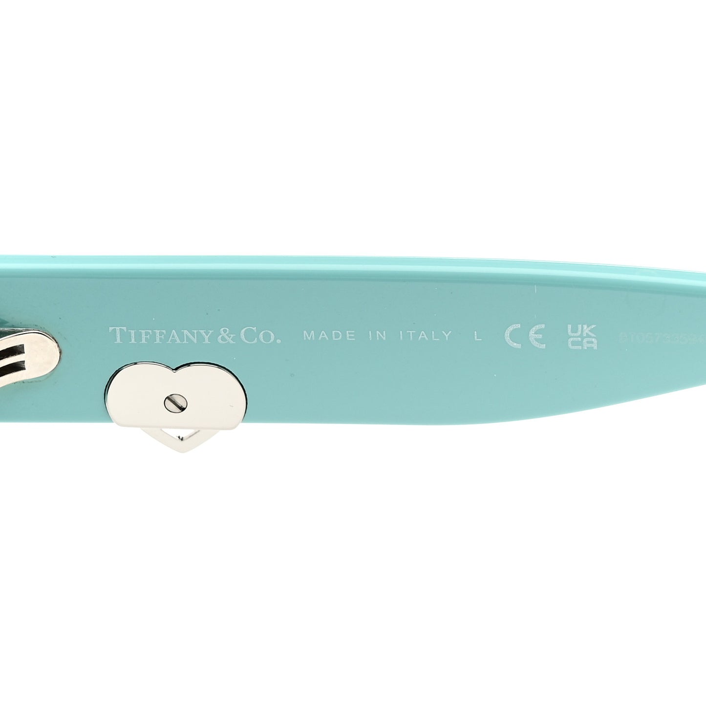 Acetate Return to Tiffany Oval Sunglasses TF 4221 Tiffany Blue Dark Gray