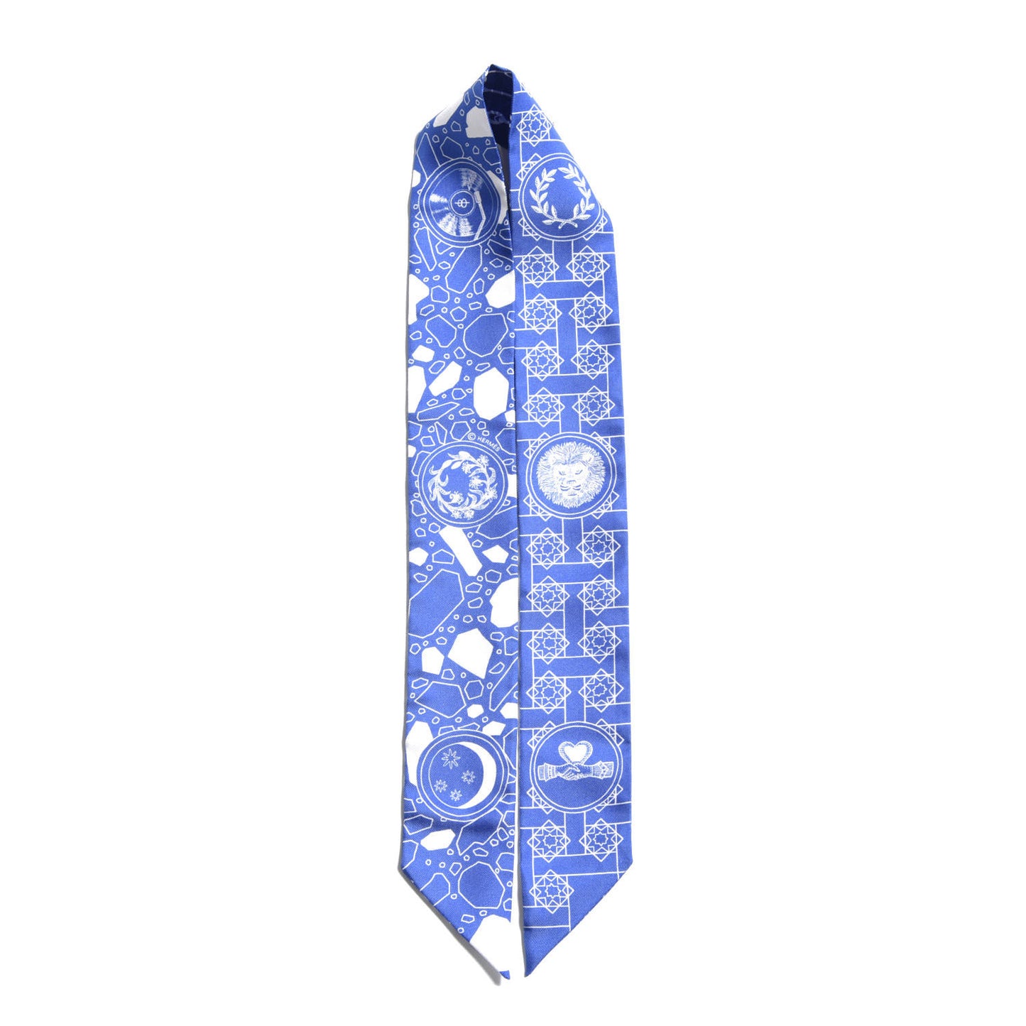 Silk La Danse Des Amazone Twilly Bleu Moyen White