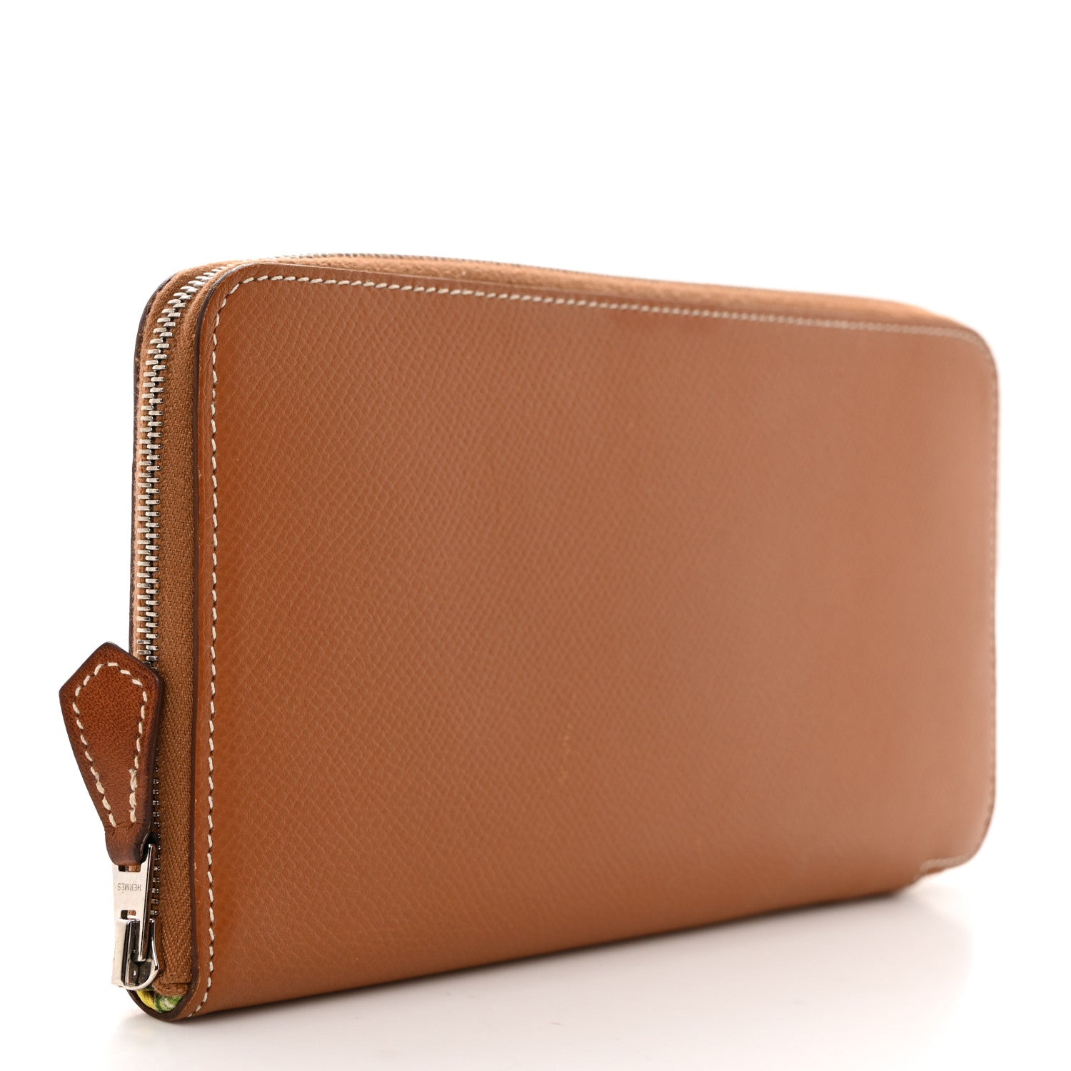 Hermes Epsom Silk'In Wallet Gold 3 of 9