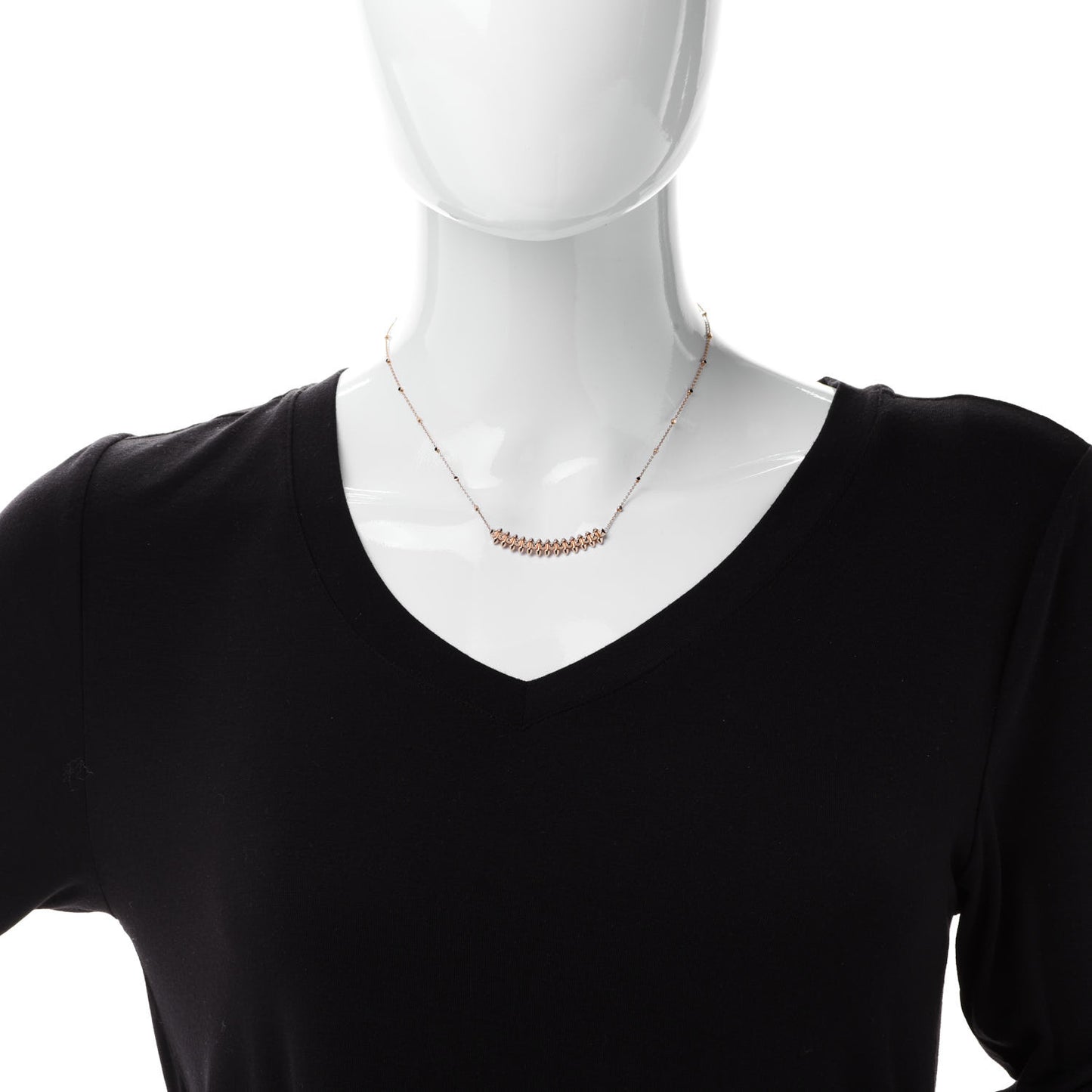 18K Pink Gold Small Clash de Cartier Necklace