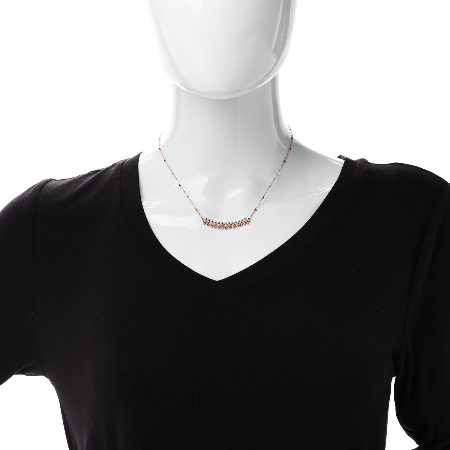 Cartier 18K Pink Gold Small Clash de Cartier Necklace 2 of 7