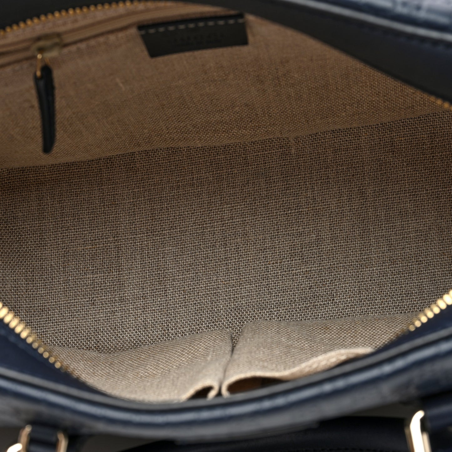 Microguccissima Medium Crossbody Bag Blue