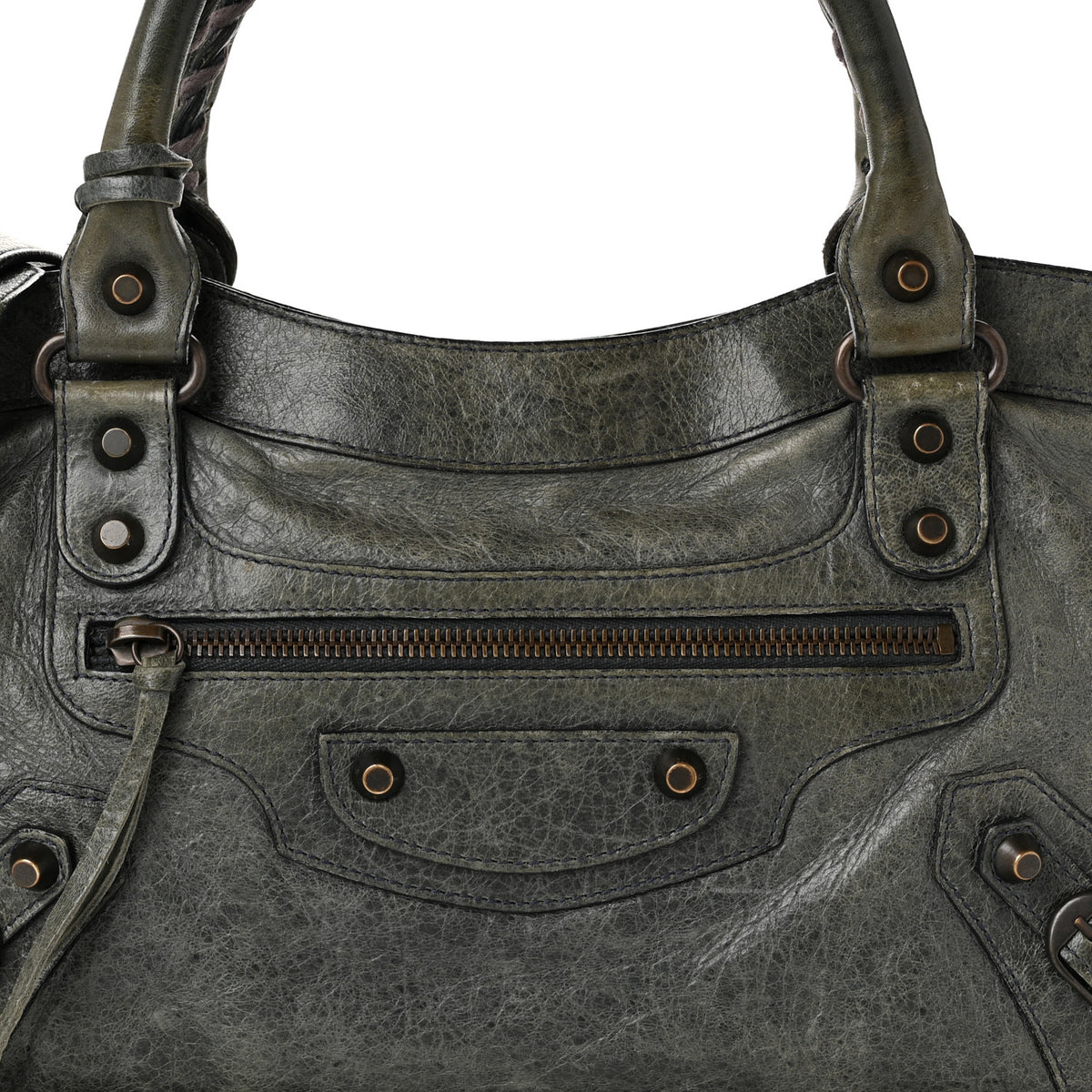 Balenciaga Agneau Classic Hardware First Anthracite 9 of 11