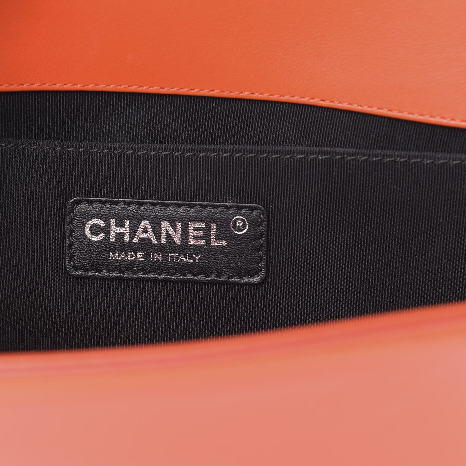 Chanel Patent Quilted Medium Boy Flap Orange 7 of 17