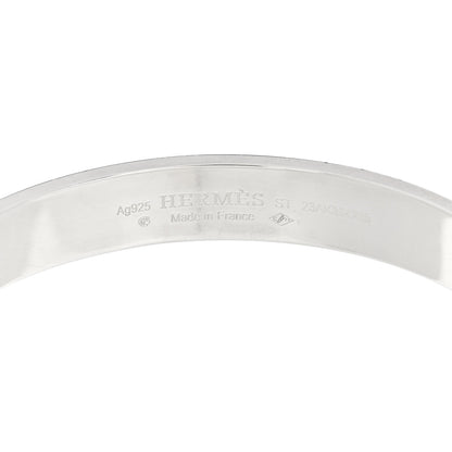 Hermes Sterling Silver PM Collier De Chien Bracelet ST 3 of 4