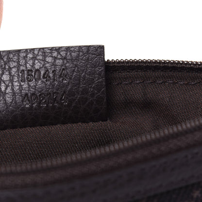 Gucci Monogram Zip Pouch Dark Brown 7 of 10