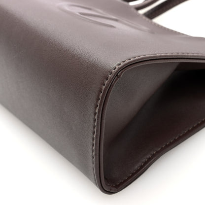 Telfar Vegan Leather Small Shopping Bag Chocolate 10 of 10