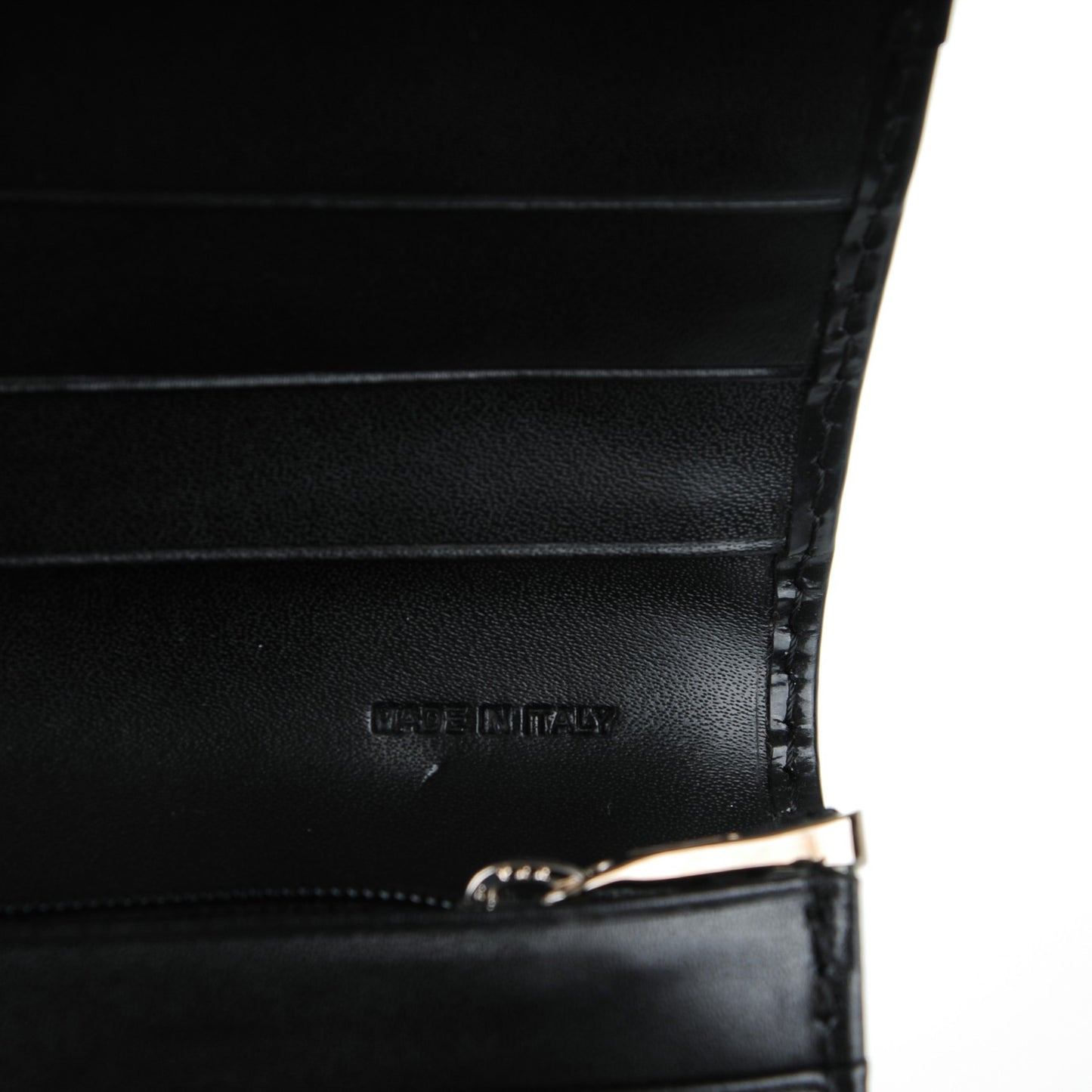 Patent Supernova Check Wallet Black