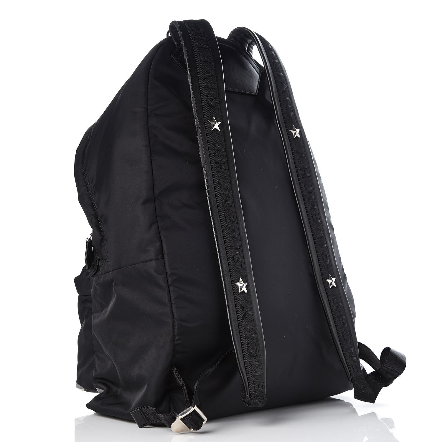 Givenchy Nylon Calfskin Bull Skull Backpack Black 3 of 14