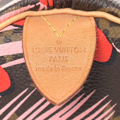 Louis Vuitton Monogram Jungle Dots Speedy 30 Sugar Pink Poppy 6 of 15