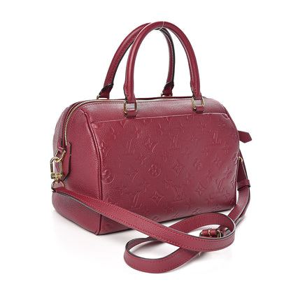 Louis Vuitton Empreinte Speedy Bandouliere 25 NM Raisin 3 of 10