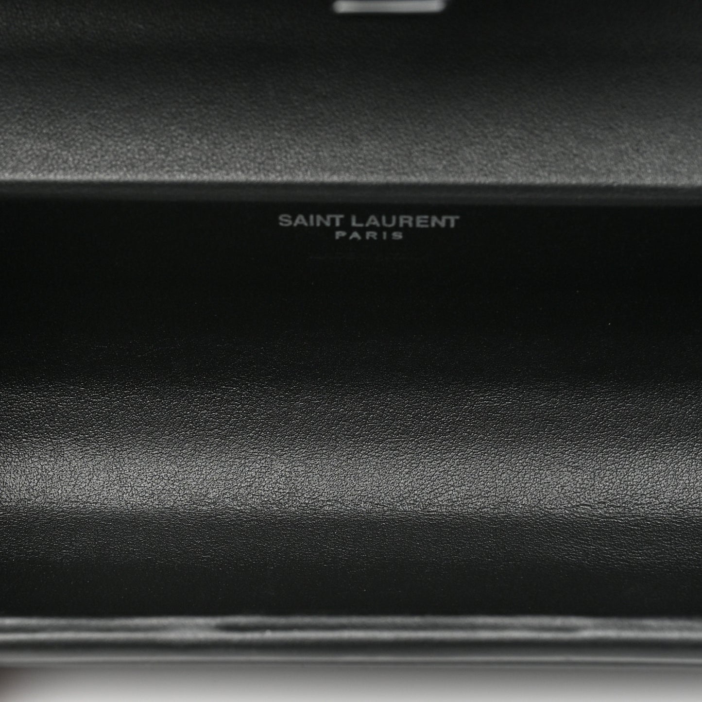 Ribbed Plexiglass Lambskin Fringe Monogram Opium Box Bag Black
