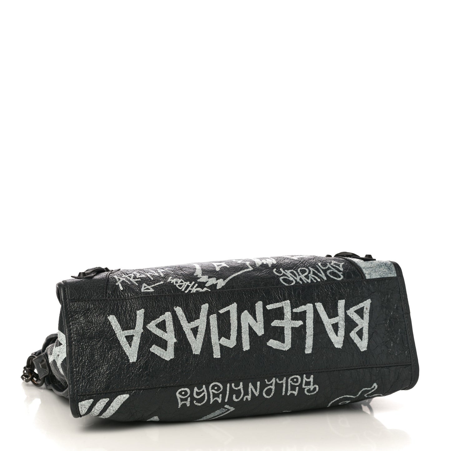Agneau Arena Graffiti All Over Classic Hardware City Gris Fossile White