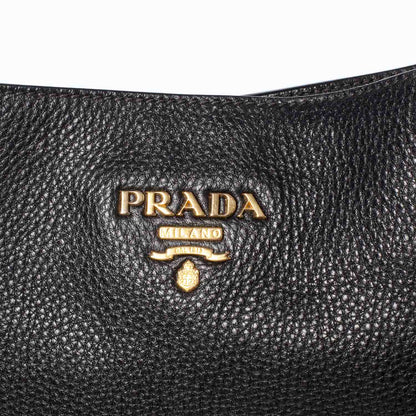 Prada Vitello Daino Hobo Nero Black 7 of 9