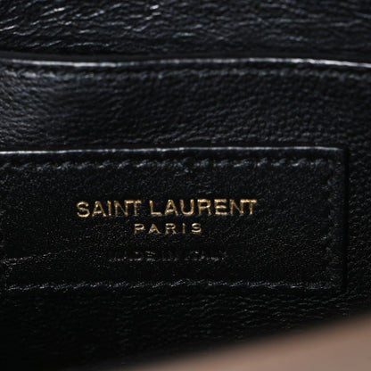 Saint Laurent Smooth Calfskin Small Solferino Satchel Natural Tan 6 of 11