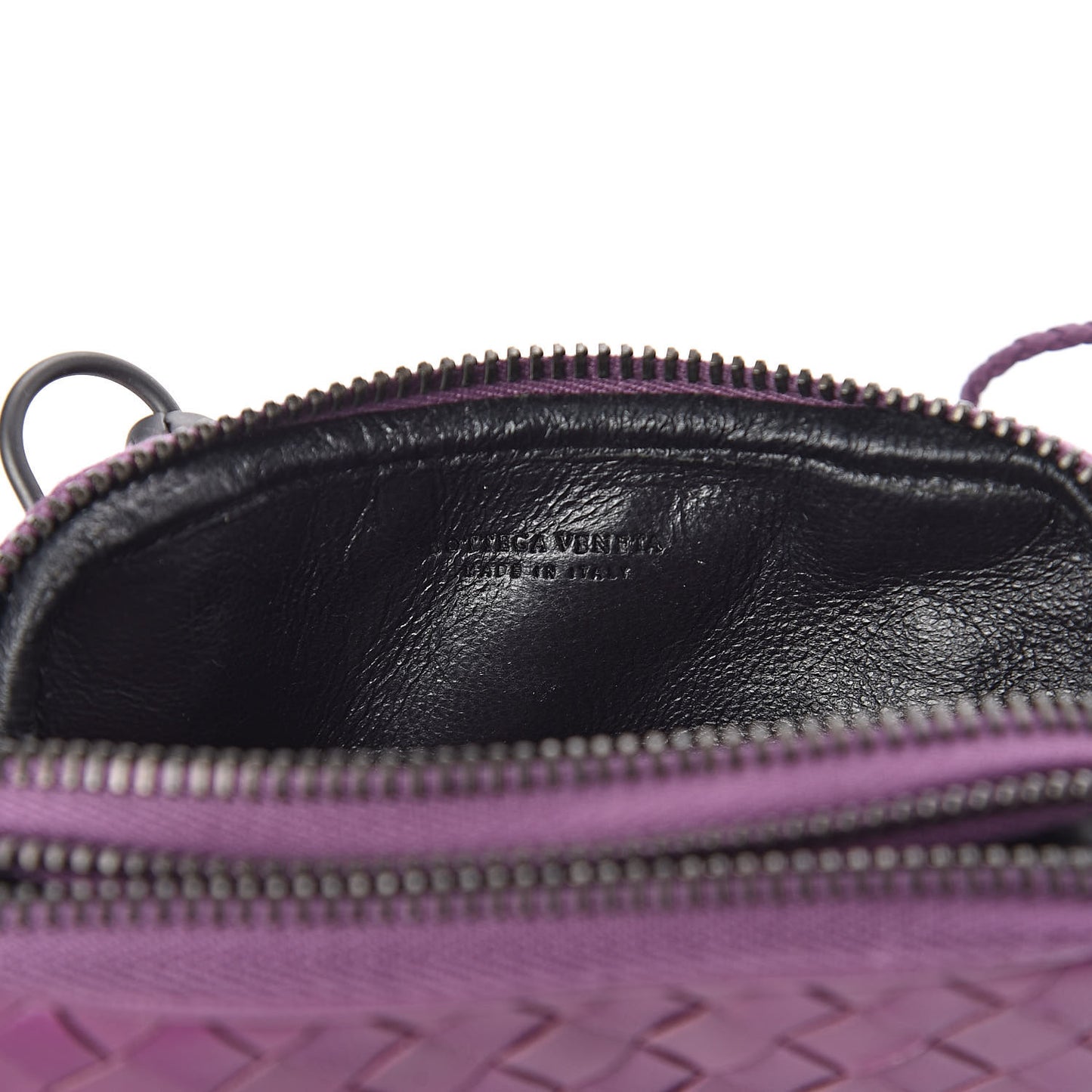 Nappa Intrecciato Strap Wallet Corot