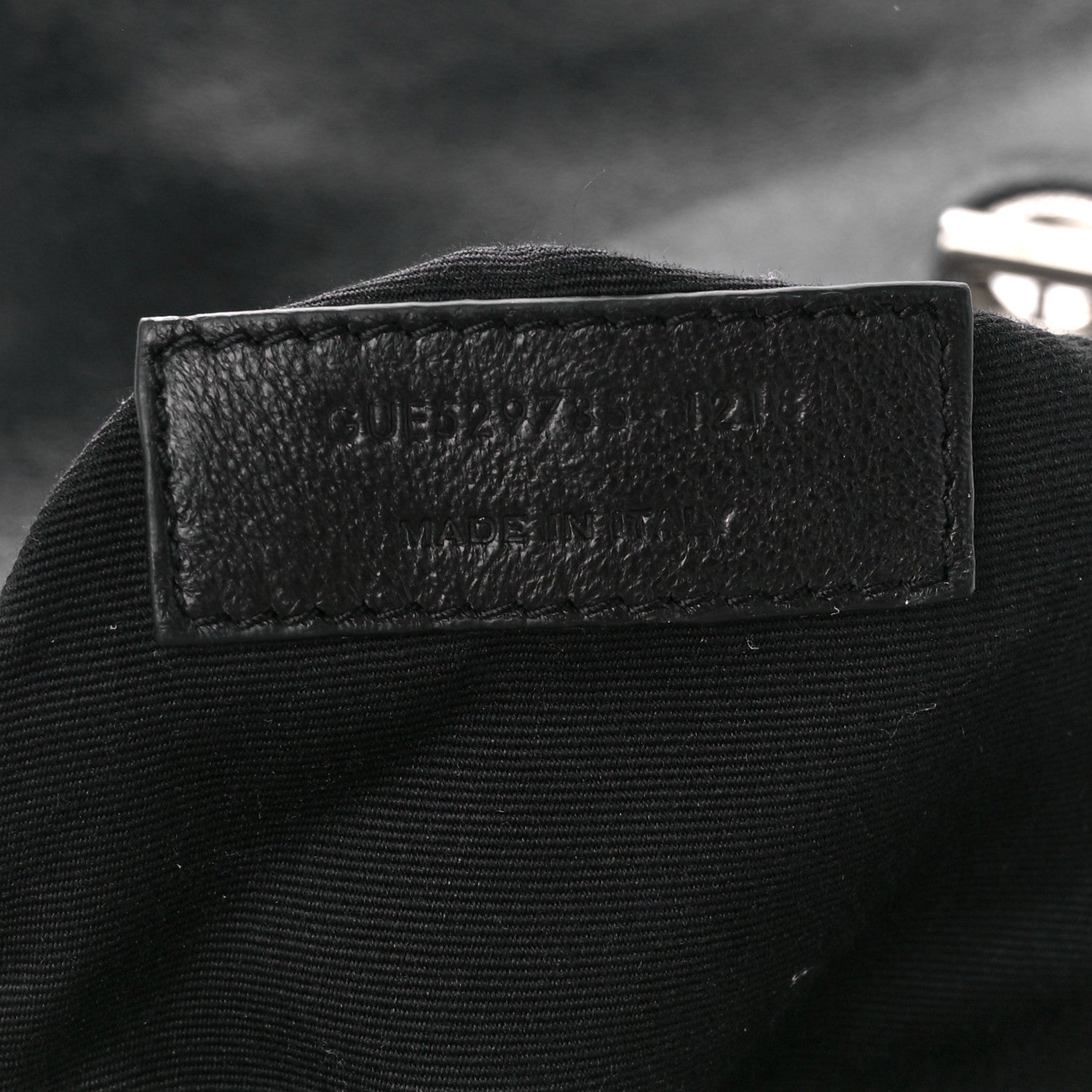Saint Laurent Calfskin Y Quilted Monogram Medium Loulou Satchel Black 8 of 12